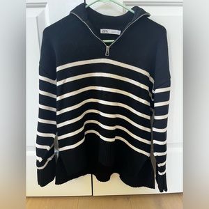 Zara Stripe Woman Sweater